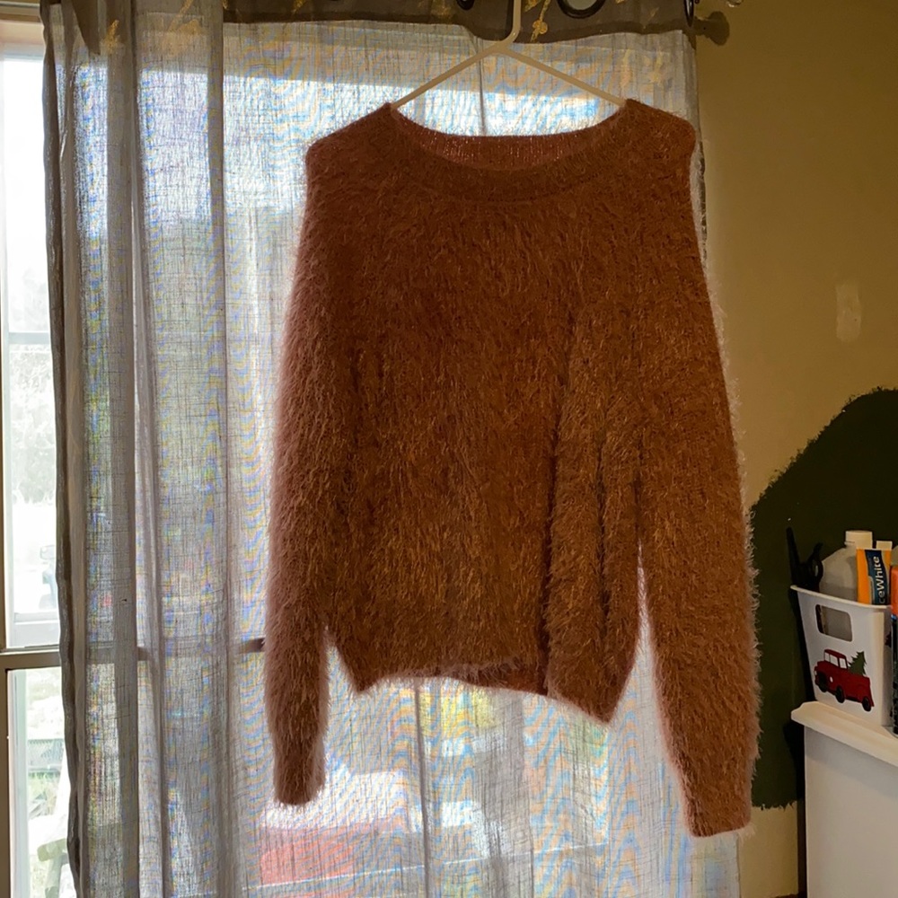 Fuzzy sweater